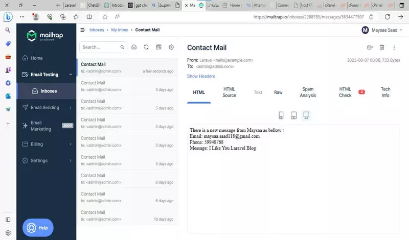 انشاء مدونة Blogger احترافية بلغة البرمجة PHP واطار عمل Laravel framework