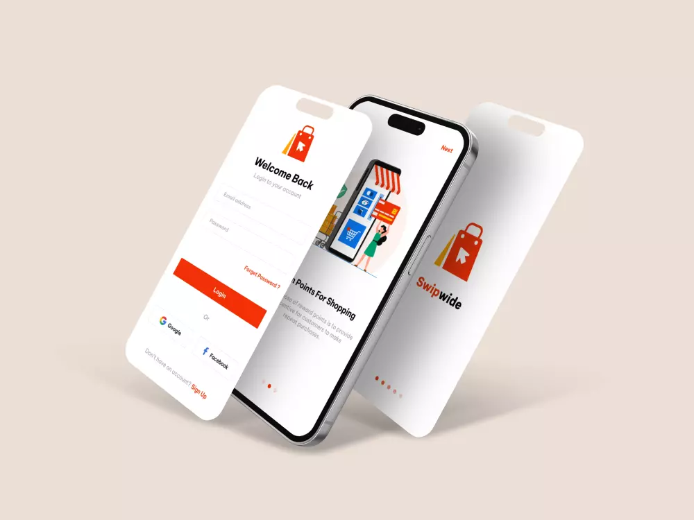 تصميم واجهة مستخدم للموبايل  UXUI Design