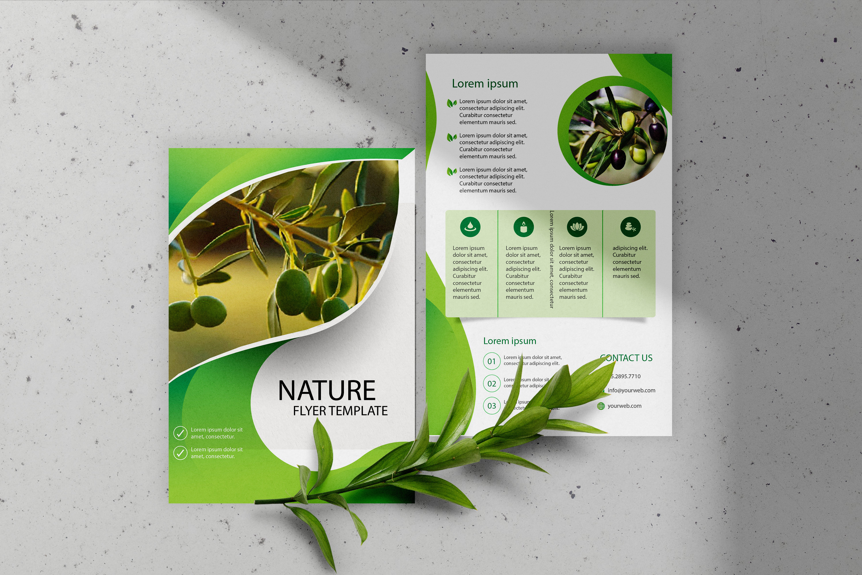 تصميم فلاير إحترافي جاهز للطباعة