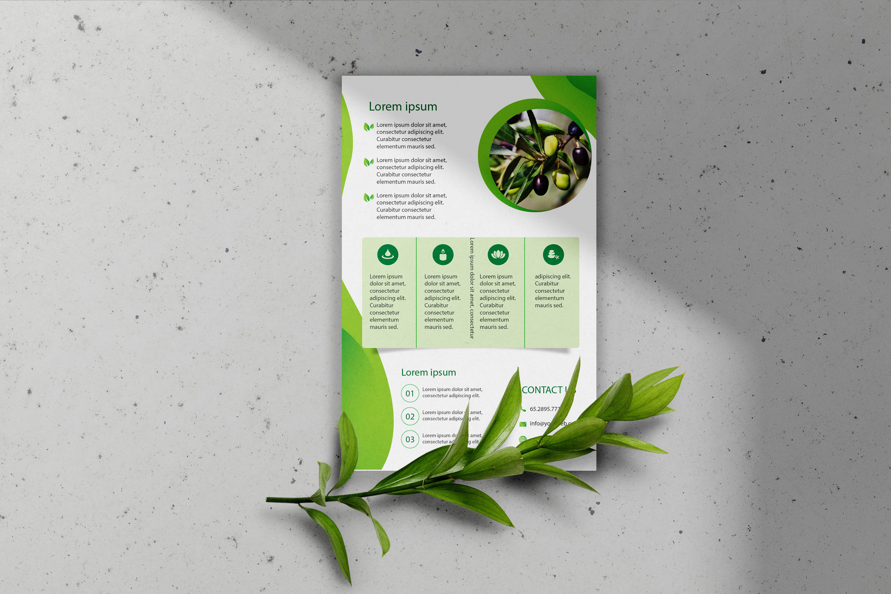 تصميم فلاير إحترافي جاهز للطباعة