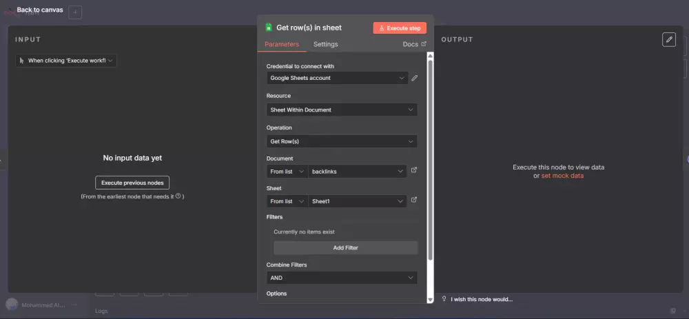 بناء ورك فلو متكامل باستخدام n8n