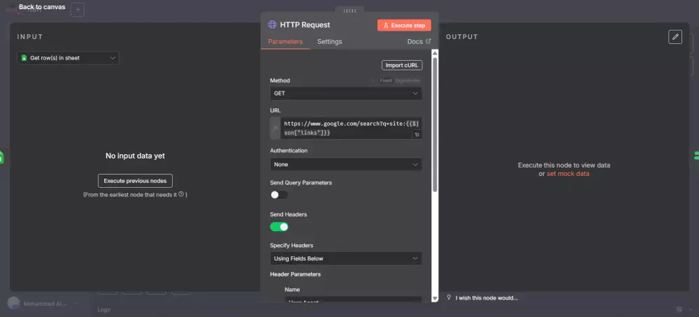 بناء ورك فلو متكامل باستخدام n8n