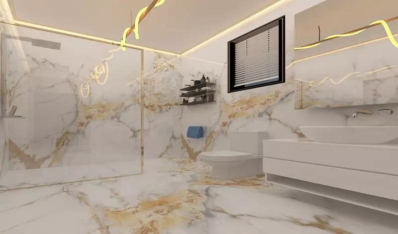 تصميم حمامات او دورات مياة ثري دي بجودة عالية