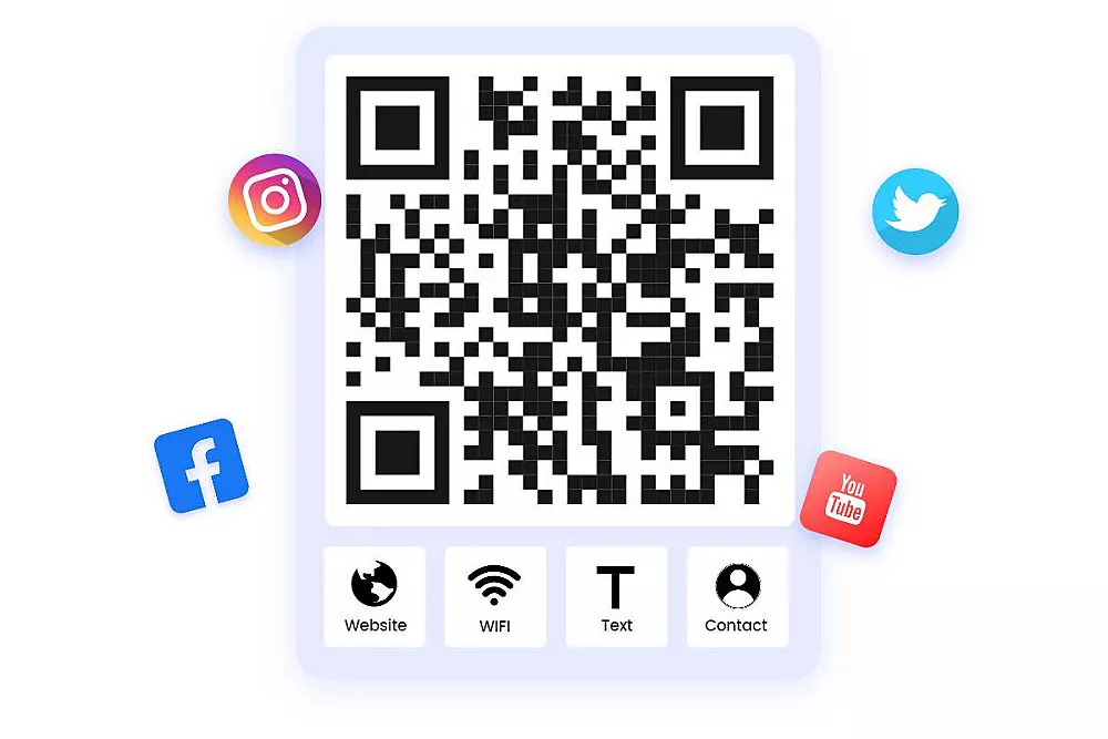 سأقوم بإنشاء رمز الاستجابة السريعة لعملك QRcode-الباركود