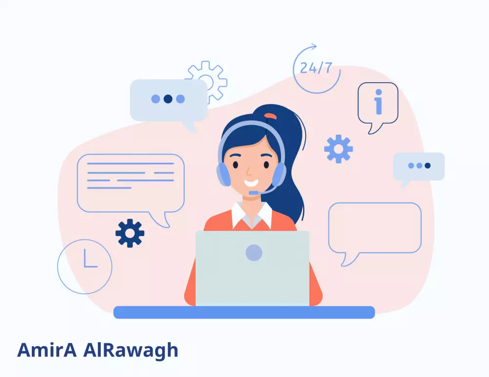 خدمة عملاء والدعم على كافة مواقع تواصل الاجتماعي لشركتك أو موقعك