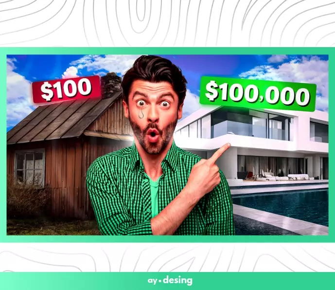 تصميم صورة مصغرة لليوتيوب