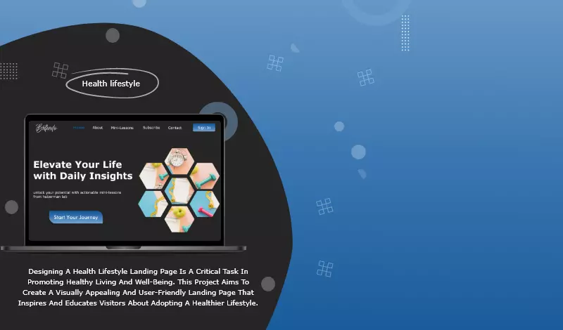 تصميم صفحة هبوط landing page
