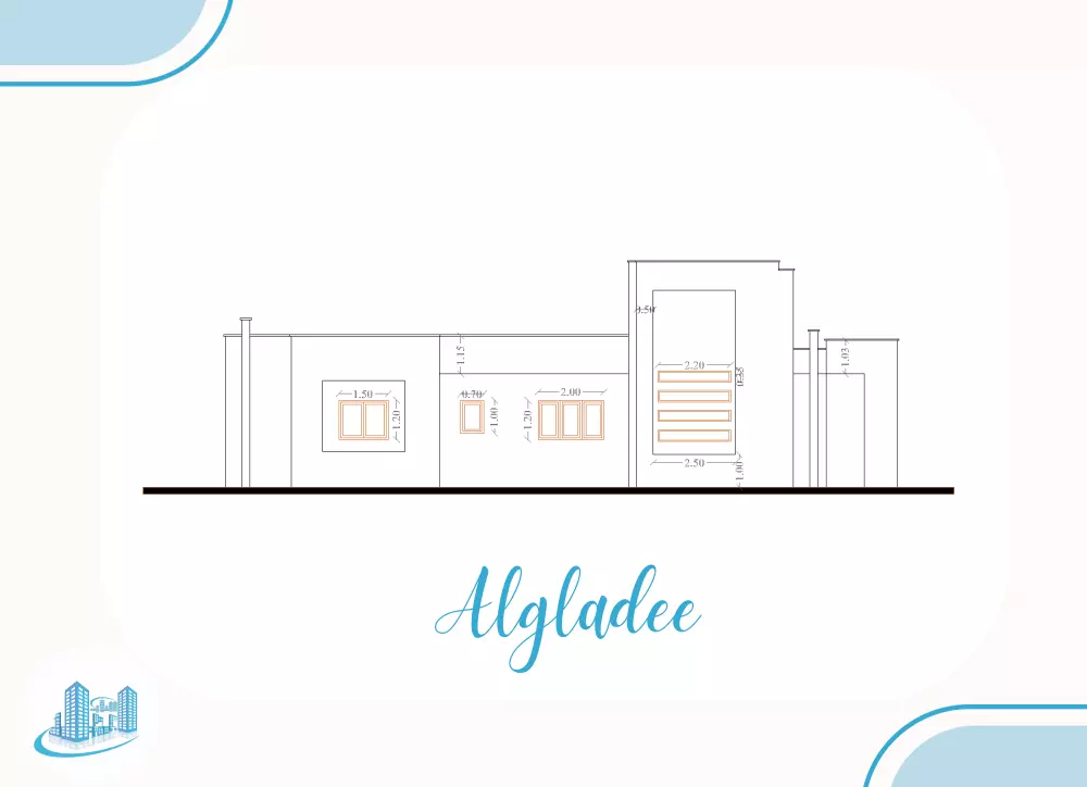 خدمة التصميم المعماري (منزل، فيلا، شقة،عمارة)
