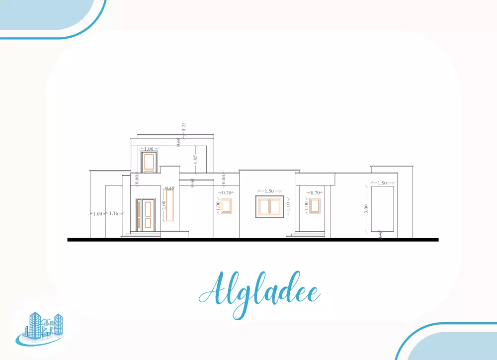 خدمة التصميم المعماري (منزل، فيلا، شقة،عمارة)