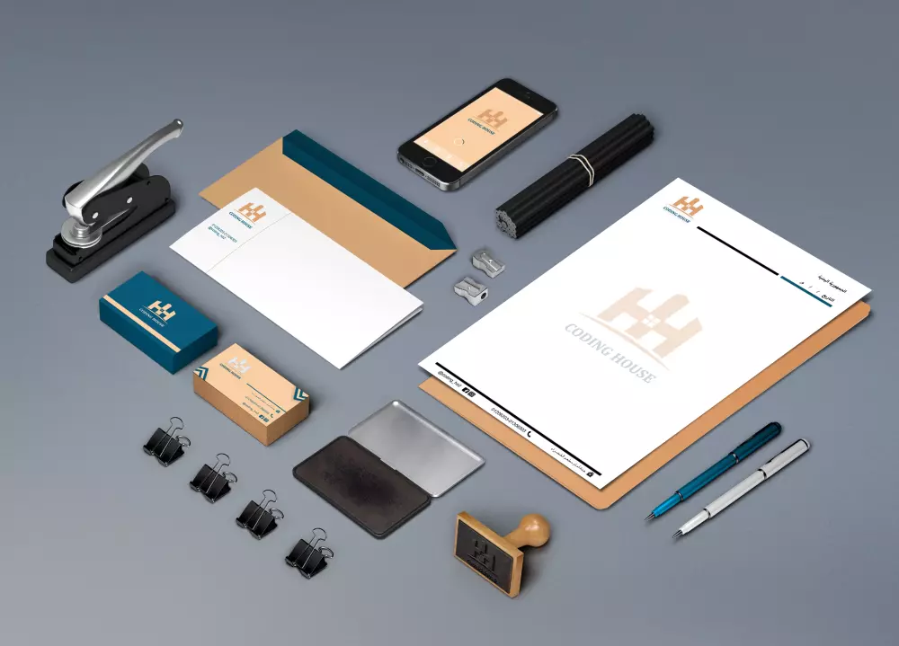 تصميم هوية بصرية متكاملة