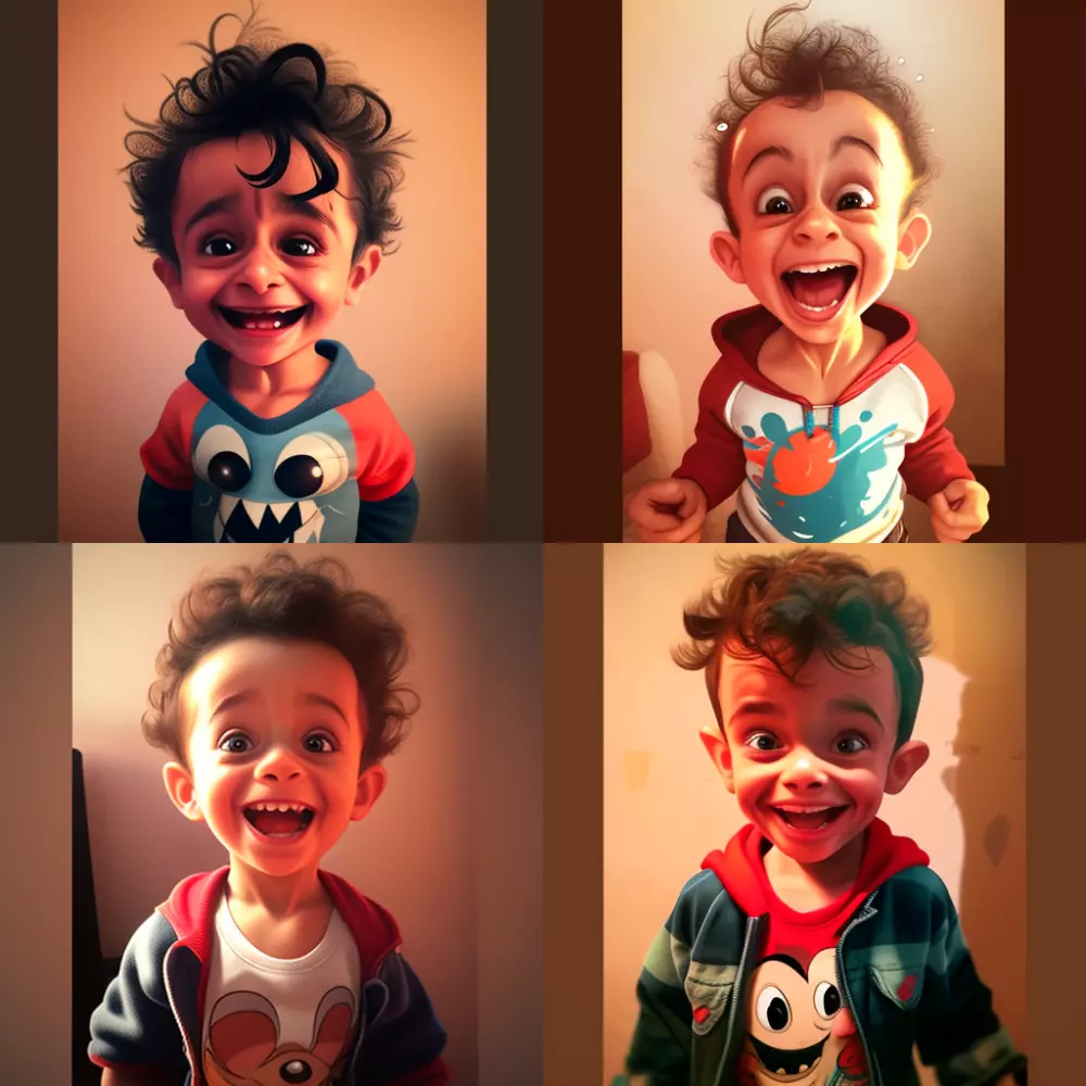 سأقوم بعمل رسم كارتونى مع صورتك