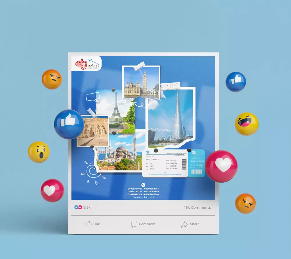 تصميم بوستات سوشيال ميديا بطريقة احترافية وعصرية