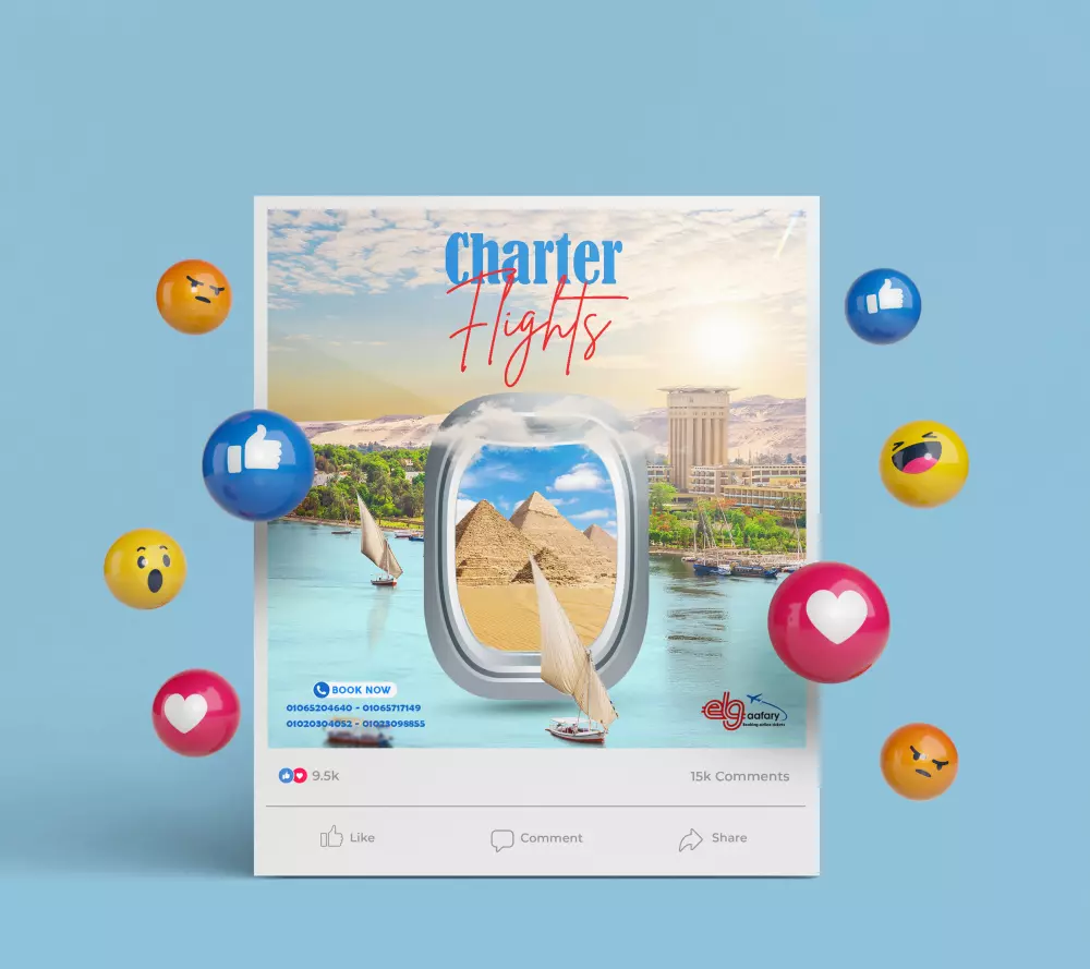 تصميم بوستات سوشيال ميديا بطريقة احترافية وعصرية