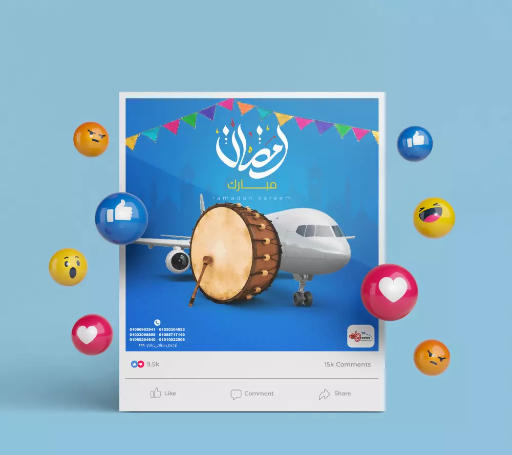 تصميم بوستات سوشيال ميديا بطريقة احترافية وعصرية