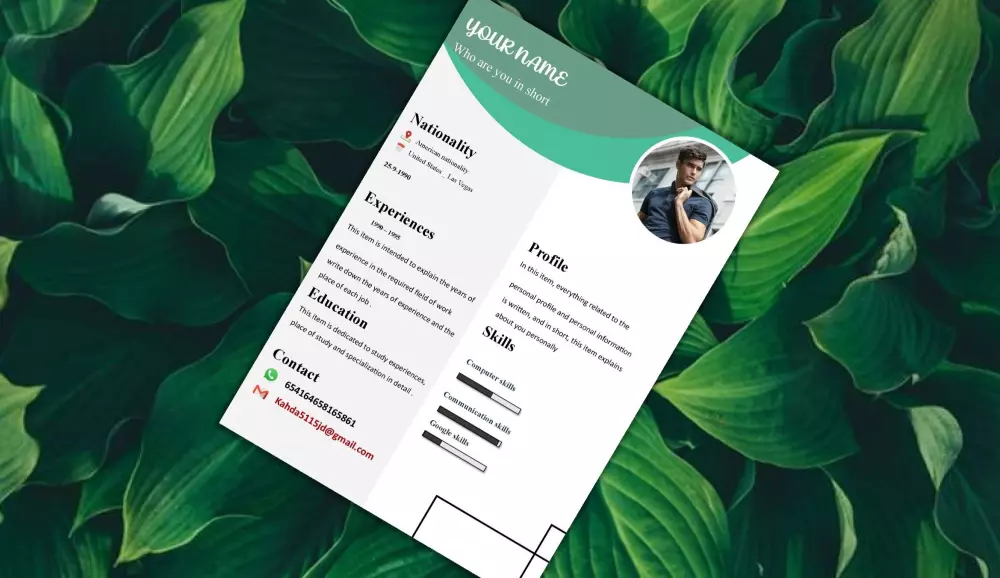 تصميم سيرتك الذاتية بطريقة أكادمية واحترافية .