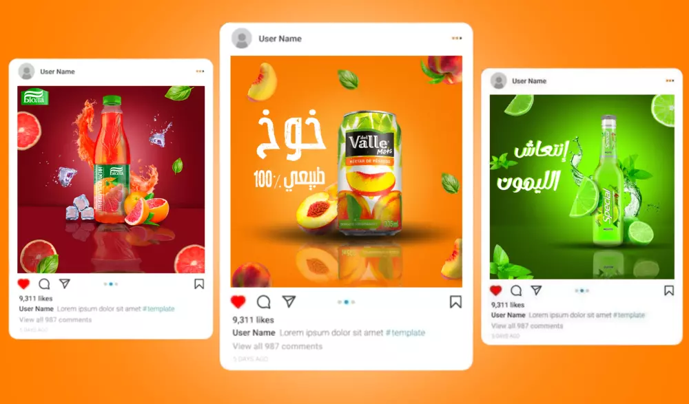 تصميمات سوشيال ميديا تلفت الأنظار