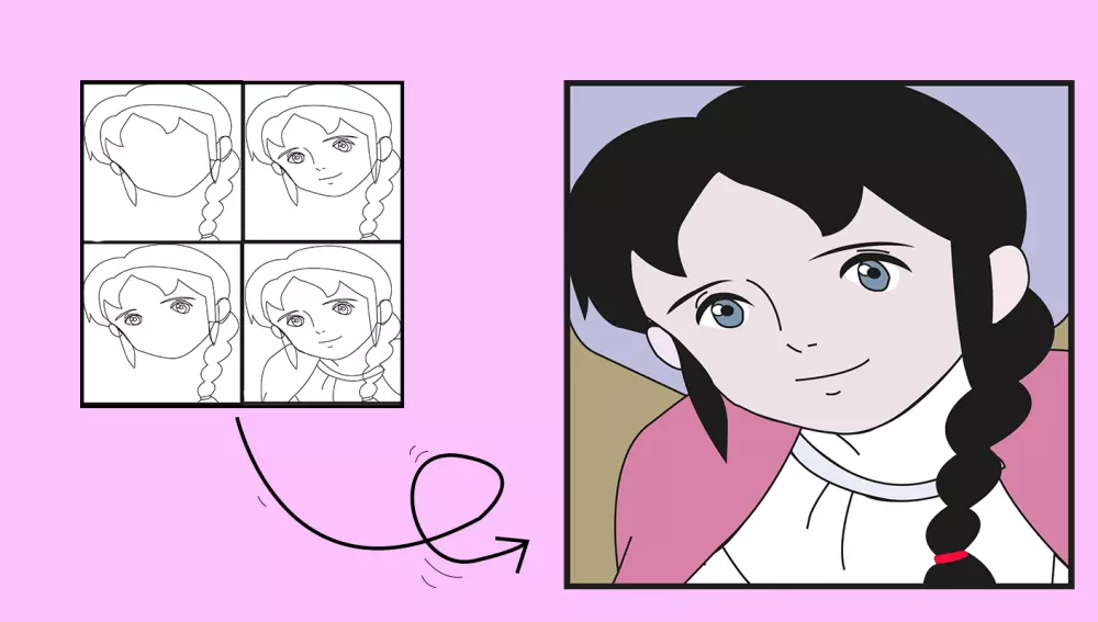 رسم شخصيات كرتونية أنمي جذابه لقصص الاطفال حسب الطلب