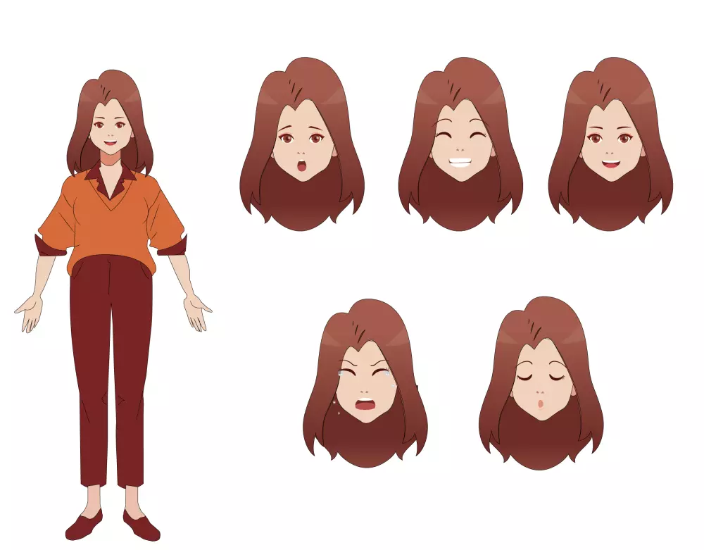 رسم شخصيات كرتونية