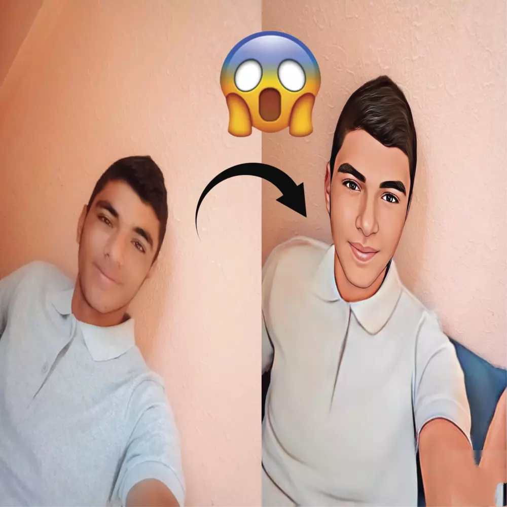 تحويل صورتك إلى رسوم كرتونية