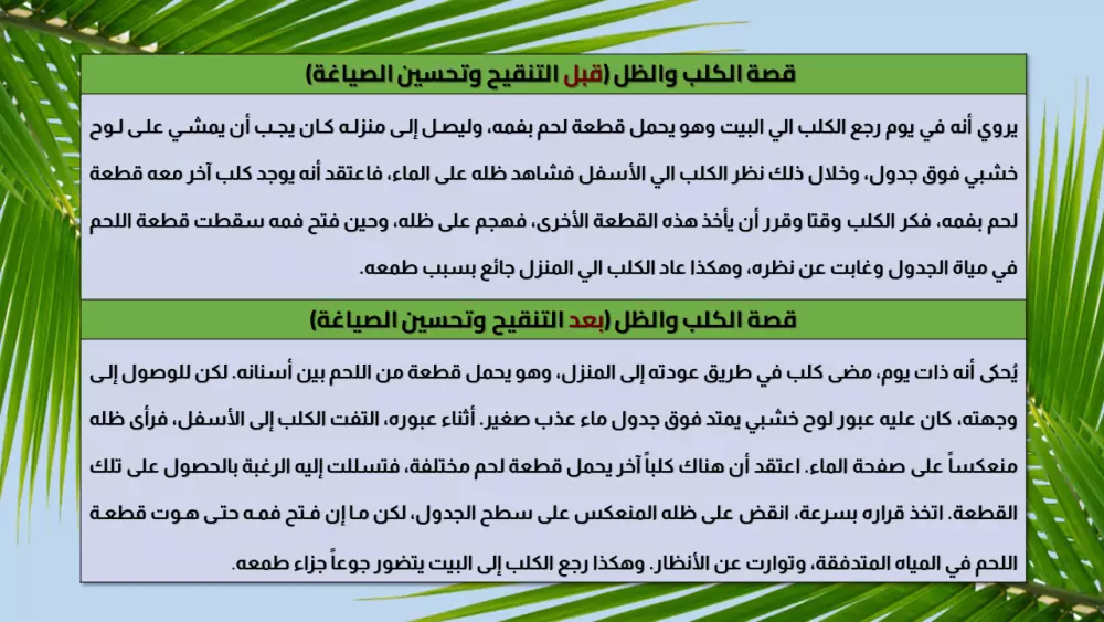 تنقيح استثنائي يزيل الركاكة ليولد نصك من جديد