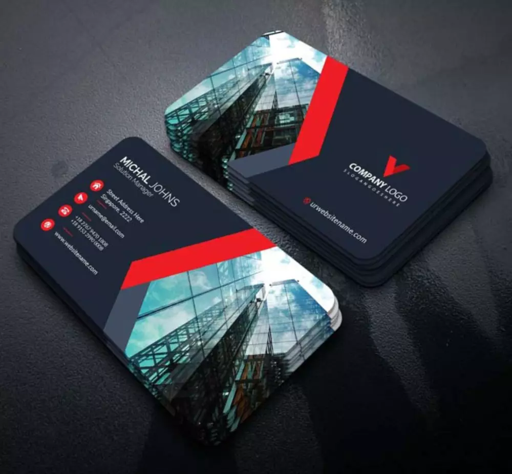 تصميم كارت شخصي احترافي جاهز للطباعة