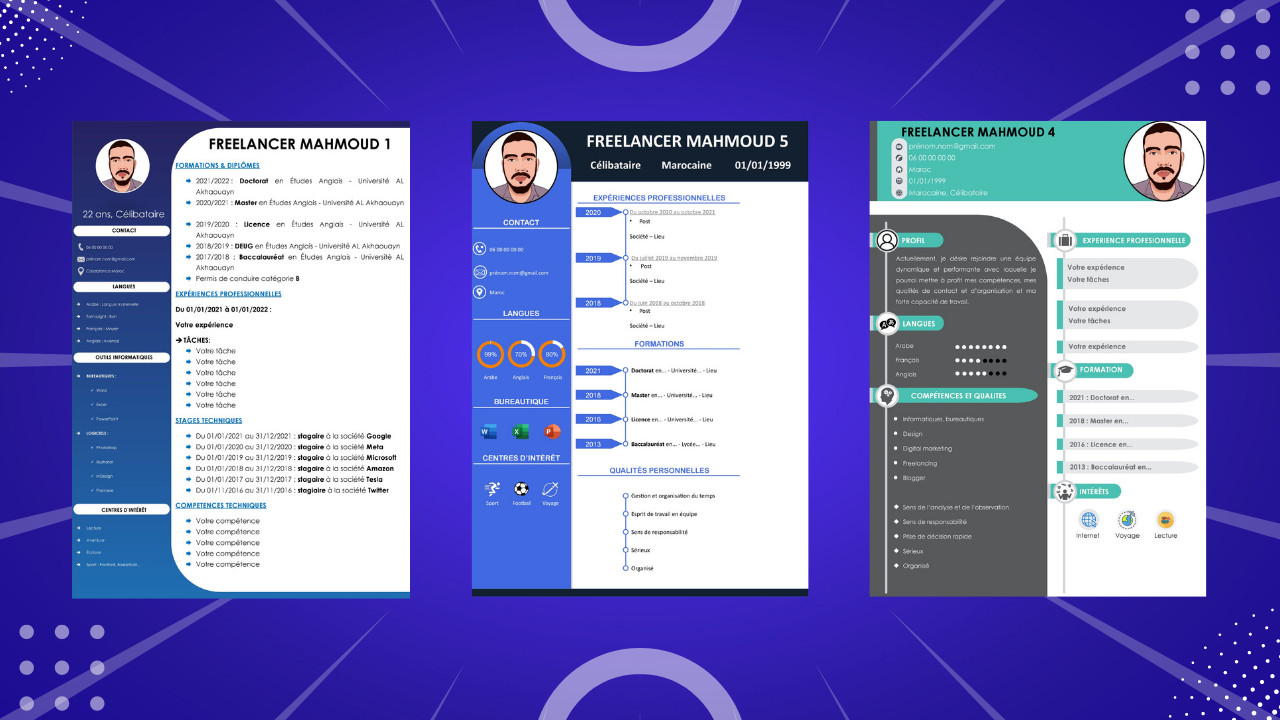 سأكتب وأصمم لك سيرة ذاتية احترافية
