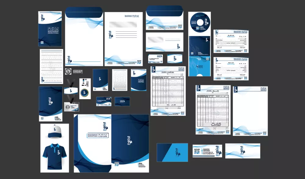 تصميم هوية بصرية للشركات والمؤسسات بدقة واحترافية عالية