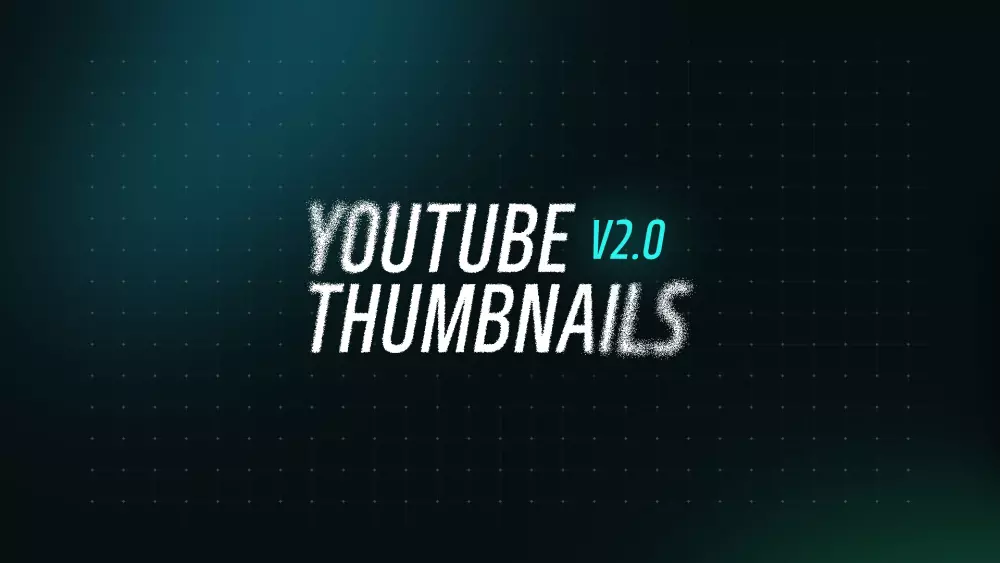 تصميم عدد 1 صورة مصغرة لليوتيوب