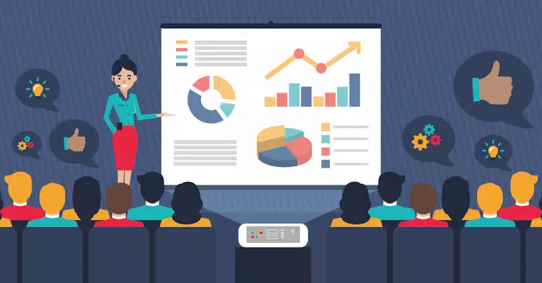 تصميم العروض التقديمية و المساعدة بالمحتوي