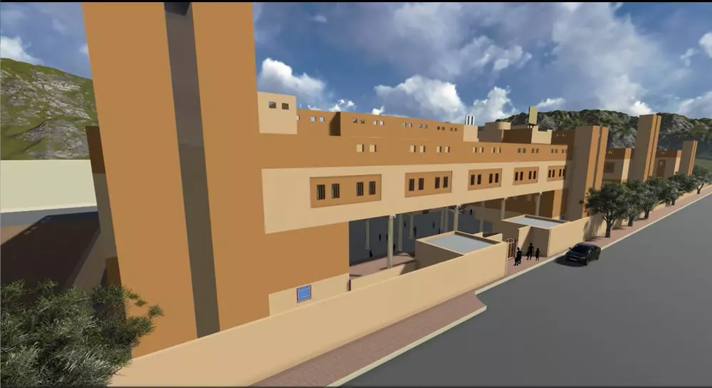 تصاميم 2D,3D مع واجهات معمارية