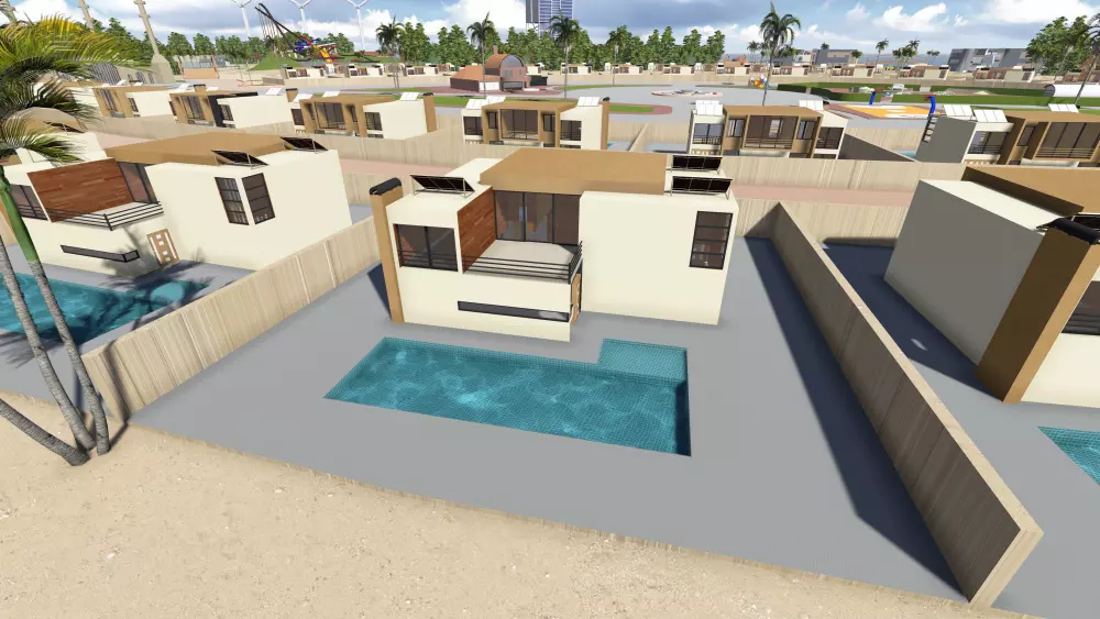 تصاميم 2D,3D مع واجهات معمارية