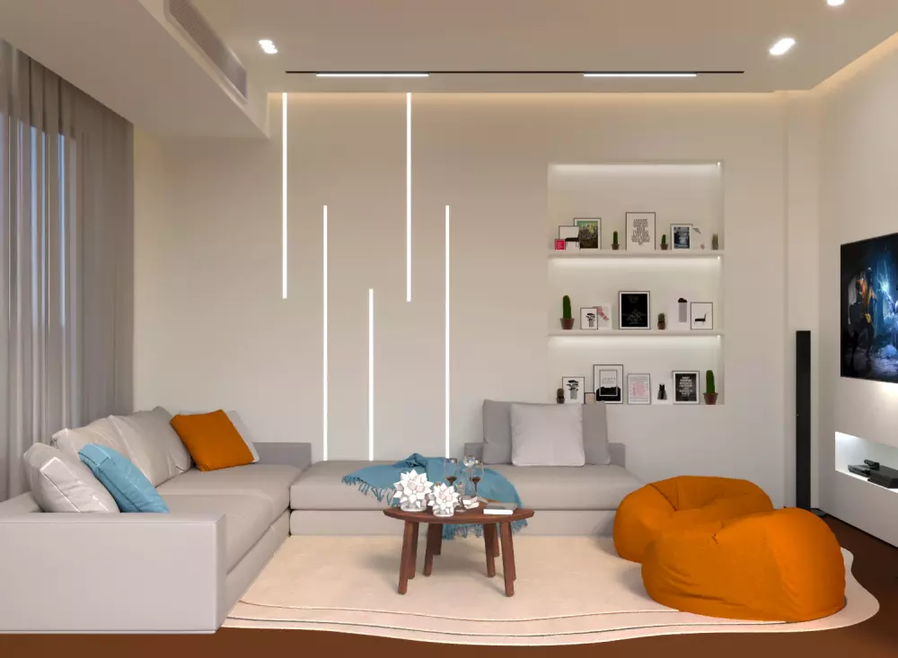 تصميم داخلي 3d لاي فراغ باعلي جودة و خلال وقت قصير