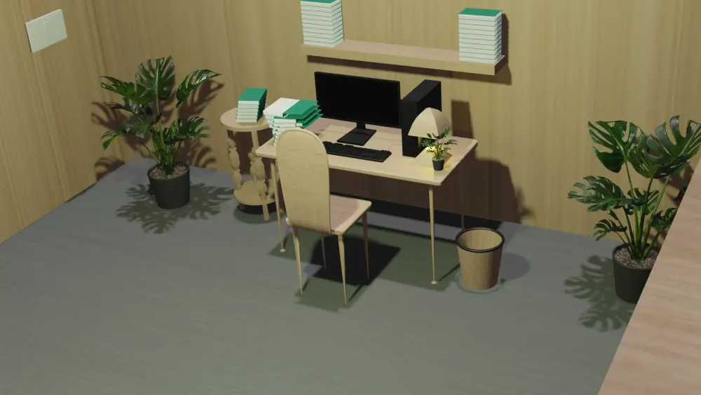 تصميم مجسمات 3D احترافية للألعاب والمنتجات والغرف الداخلية