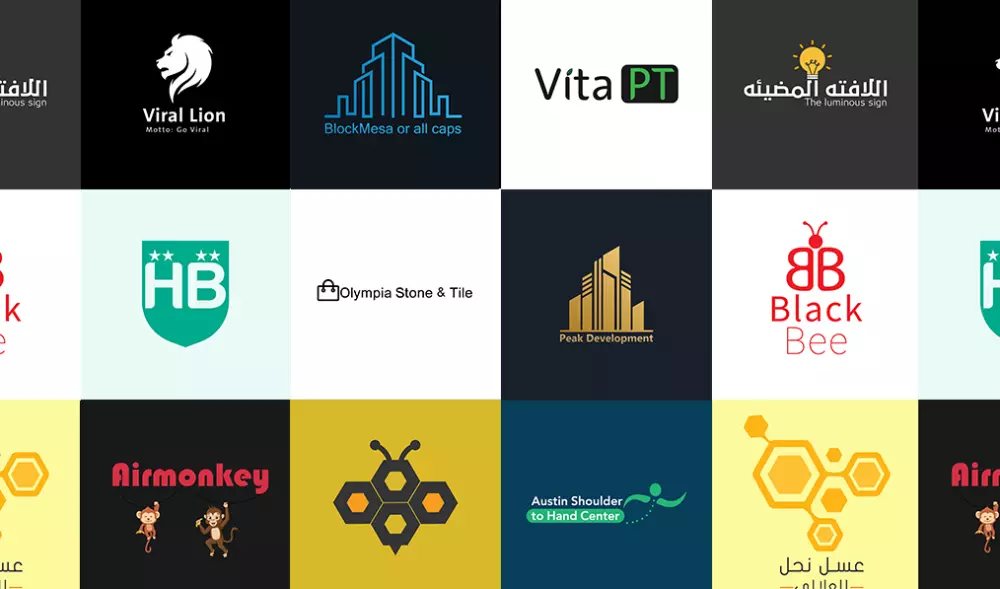 تصميم لوجو احترافي وبدقة عالية