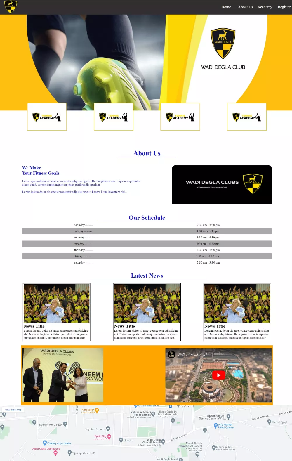 برمجة وتصميم صفحة هبوط وردبريس