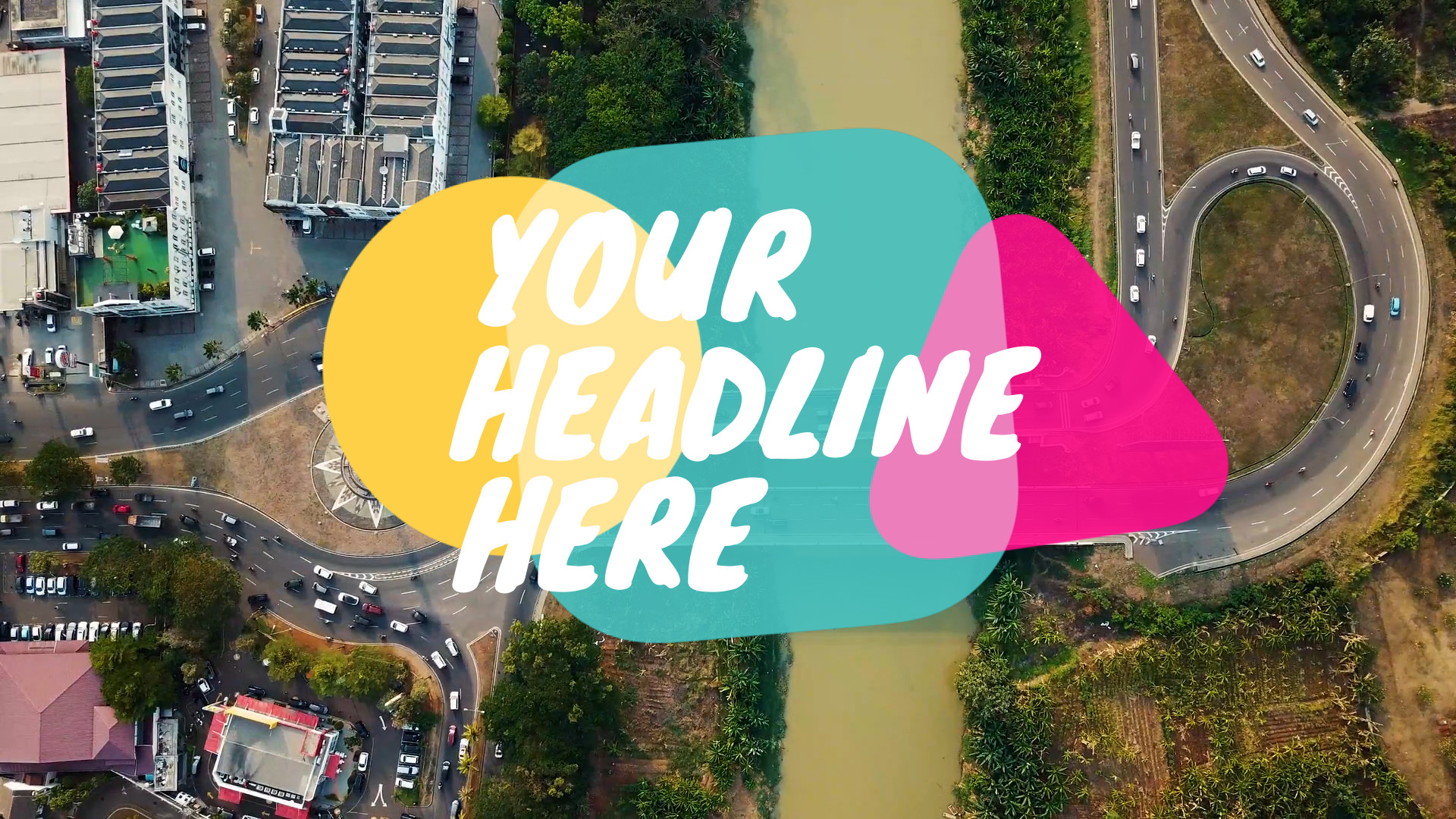 اضافة عناوين انيميشن انتقالية في الفيديو