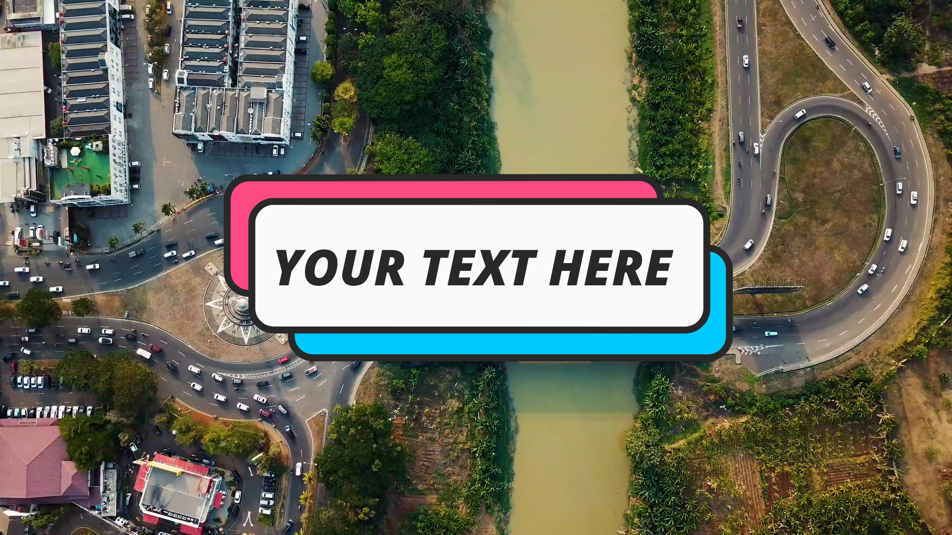 اضافة عناوين انيميشن انتقالية في الفيديو