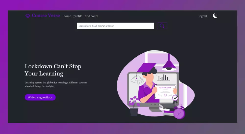 تصميم موقع متكامل باستخدام React js & php Laravel