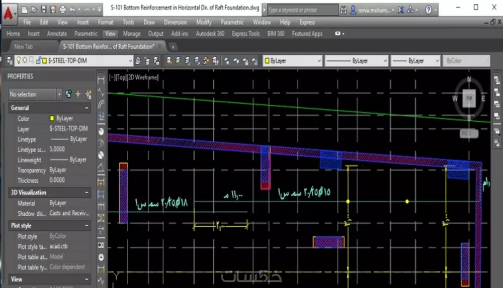 رسم اللوحات و المخططات بأستخدام برنامج الاوتوكاد