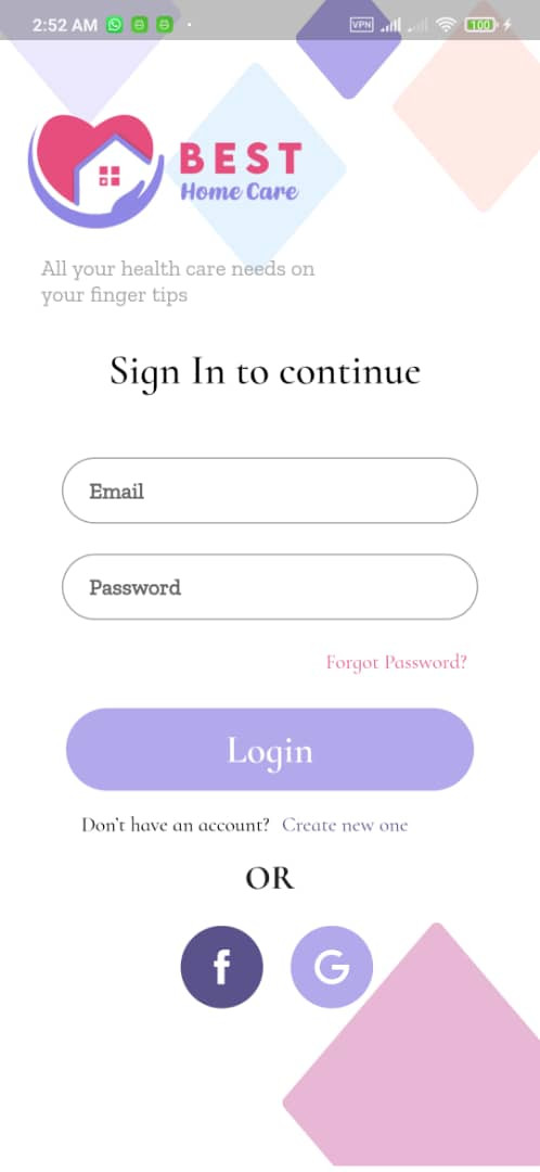 تصميم واجهة لتطبيق الموبايل 5$