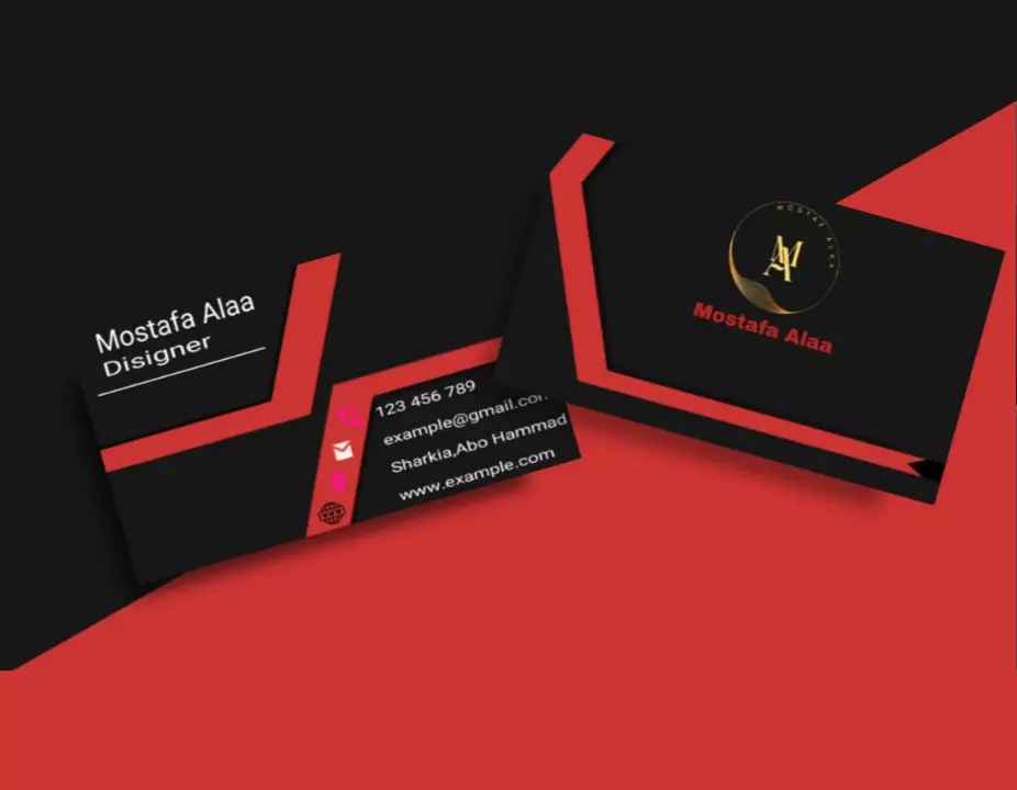 بطاقة أعمال مناسبة