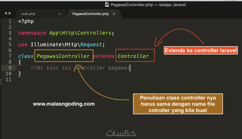 Laravel For Beginners تعلم البرمجة باستخدام لارافيل