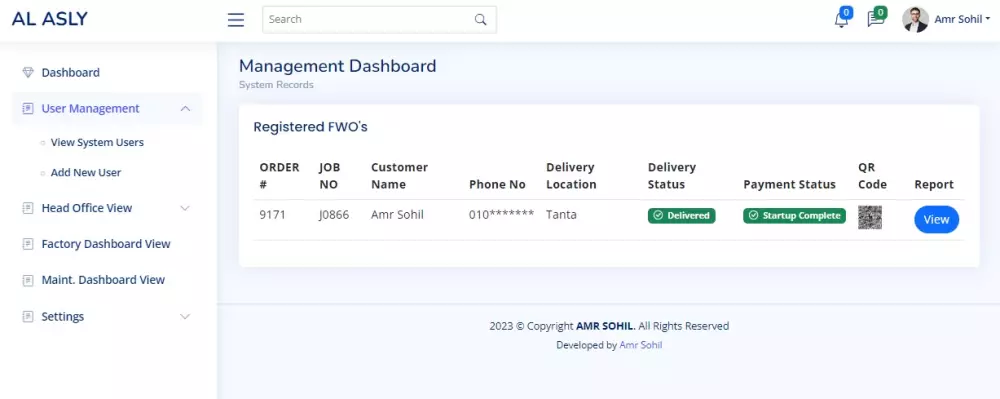 تطبيق لعملائك لفحص أصلية منتجاتك وضمانها باستخدام رمز QR من موقعك