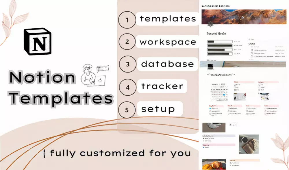 تصميم صفحات نوشن لتعزيز انتاجيتك وتنظيمك | Notion