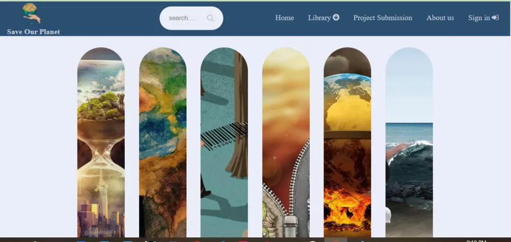 تصميم واجهة المستخدم لصفحة الهبوط