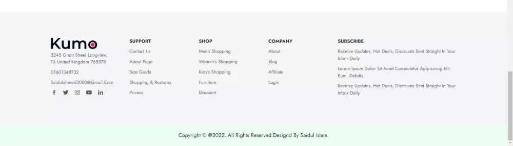 برمجة موقع كامل full stack