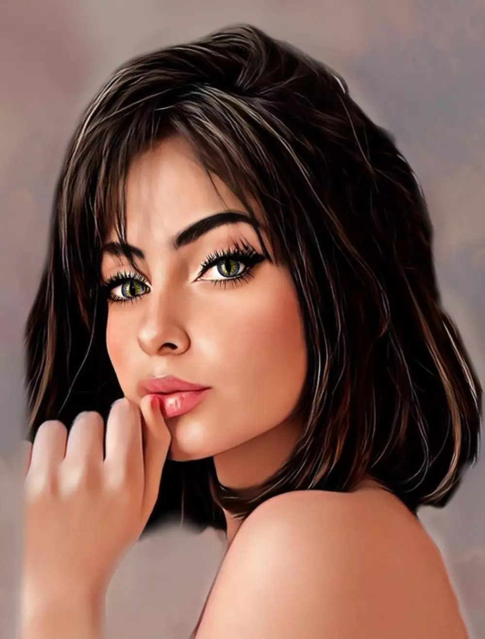 رسم صوره ديجيتال وكرتون