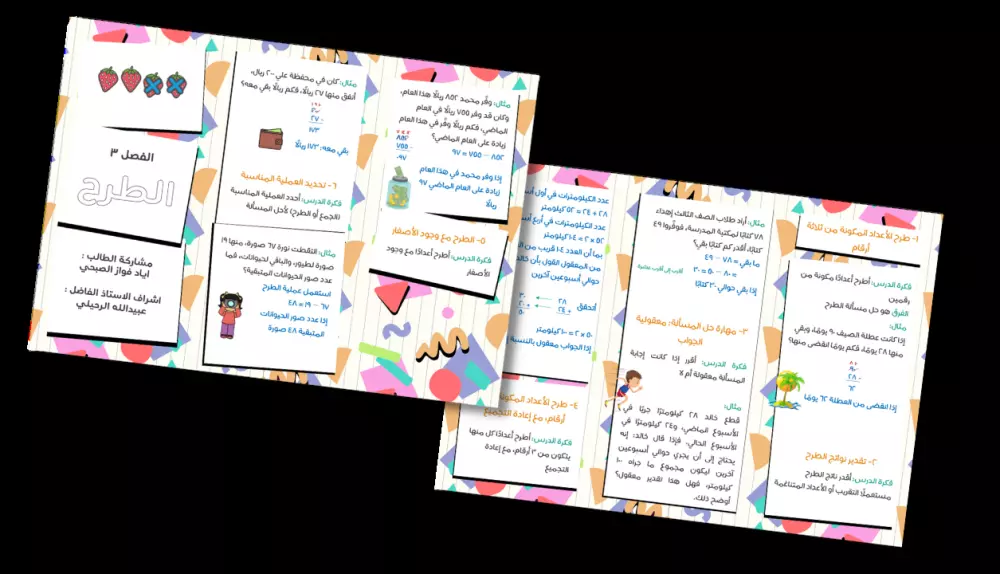 تصميم بروشور، مطويات بثلاثة طيات