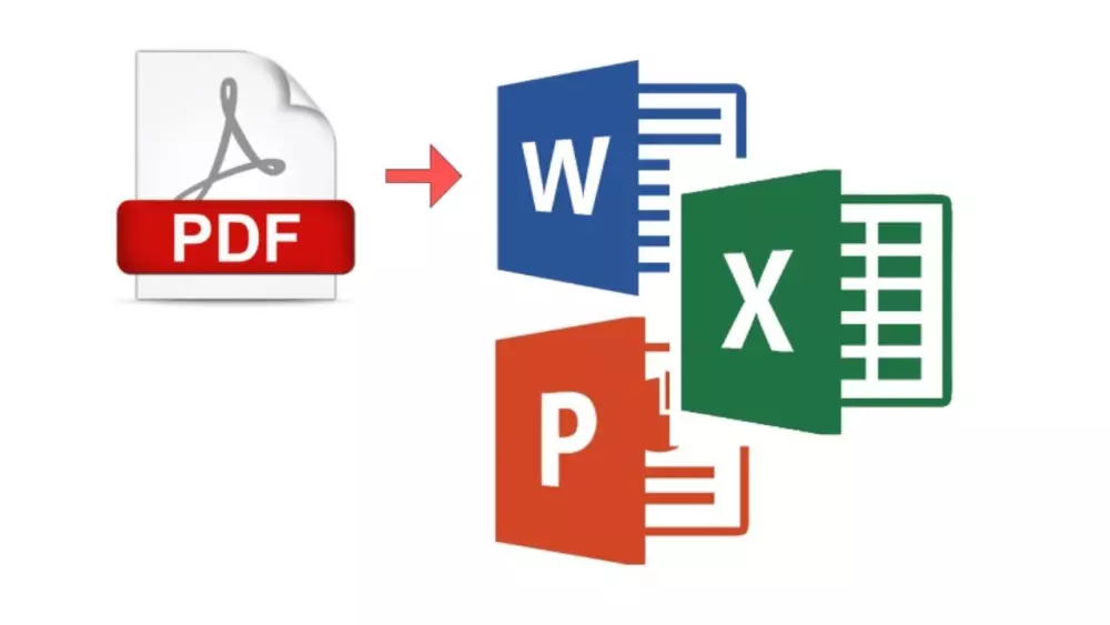 تفريغ ملف PDF أو كتابة بخط اليد إلى word, excel, powerpoint