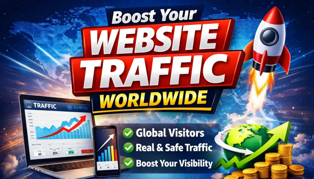 ضاعف زيارات موقعك من جميع أنحاء العالم